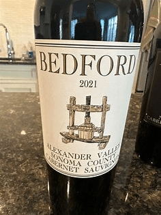 Bedford Alexander Valley Cab 2021 750 ml