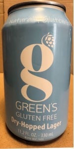 GREEN'S GLUTEN FREE DRY-HOPPED LAGER 4 PACK CANS 