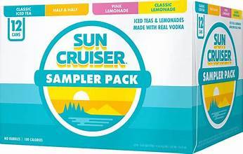 SUN CRUISER LEMONADE & VODKA SAMPLER 12PK CANS