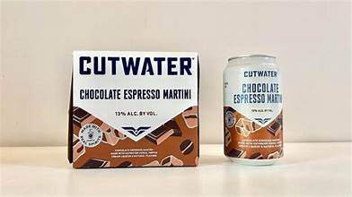 CUTWATER CHOCOLATE ESPRESSO MARTINI 4 PACK CANS 