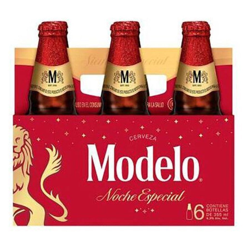 MODELO NOCHE ESPECIAL CERVEZA 6PK BOTTLES 