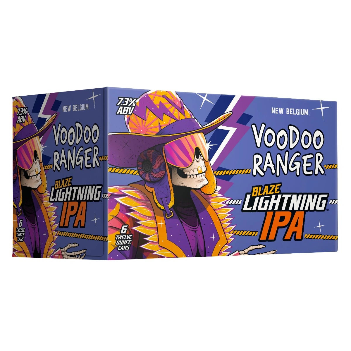 NEW BELGIM VOODO RANGER BLAZE LIGHTNING 6PK
