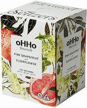 OHHO PINK GRAPEFRUIT & ELDERFLOWER 10MG THC 4PK