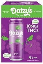 DAIZY'S GRAPE 10MG THC 4PK