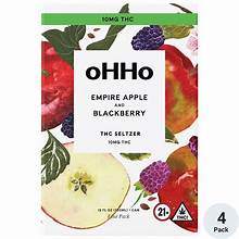OHHO EMPIRE APPLE & BLACKBERRY 10MG THC 4PK
