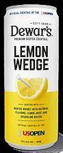DEWAR'S LEMON WEDGE READY TO DRINK 4PK