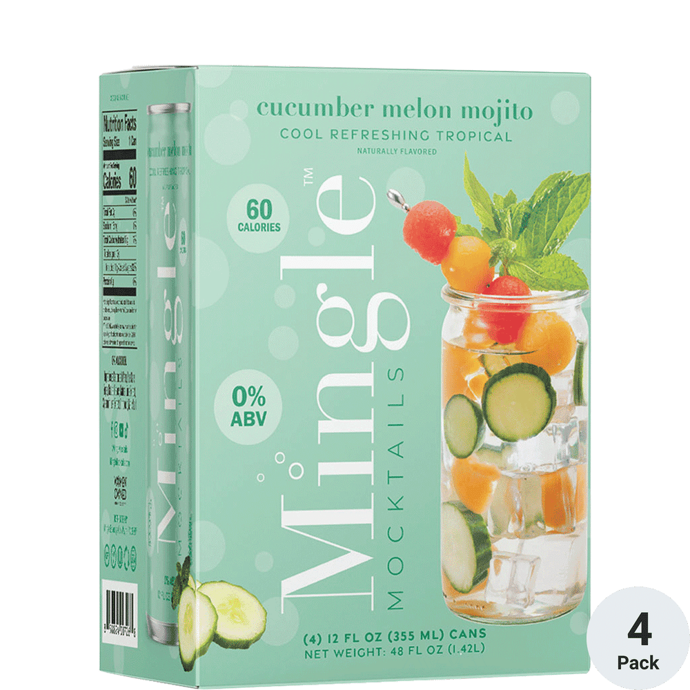 MINGLE CUCUMBER MELON MOJITO 4PK