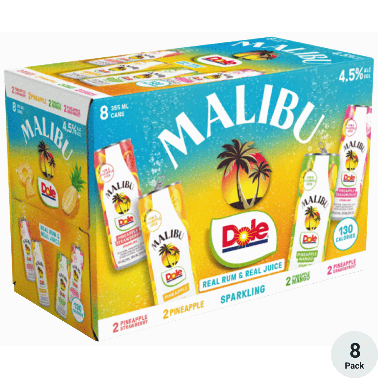 MALIBU DOLE 8PK