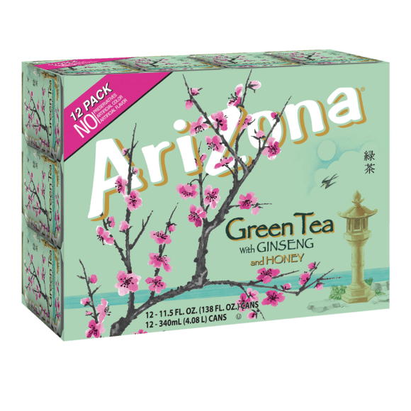 ARIZONA GREEN TEA 12PK