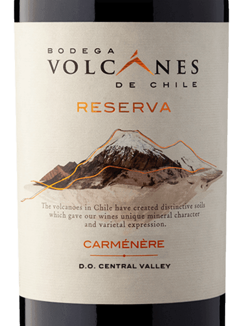 BODEGA VOLCANES RESERVE CARMENERE 750ML