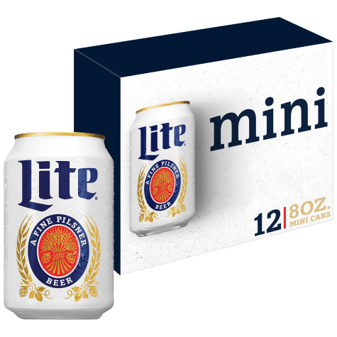 MILLER LITE 8OZ 12PK CANS