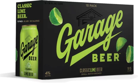 GARAGE BEER LIME 12PK CAN