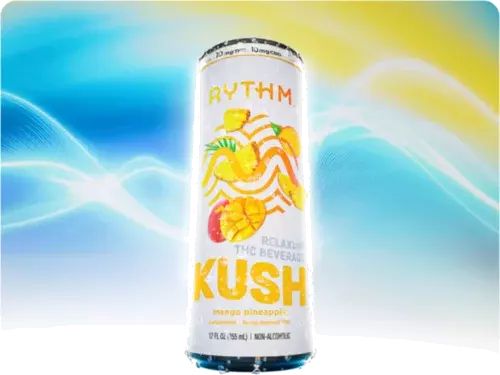 RYTHM KUSH MANGO PINEAPPLE 4PK 10MG THC