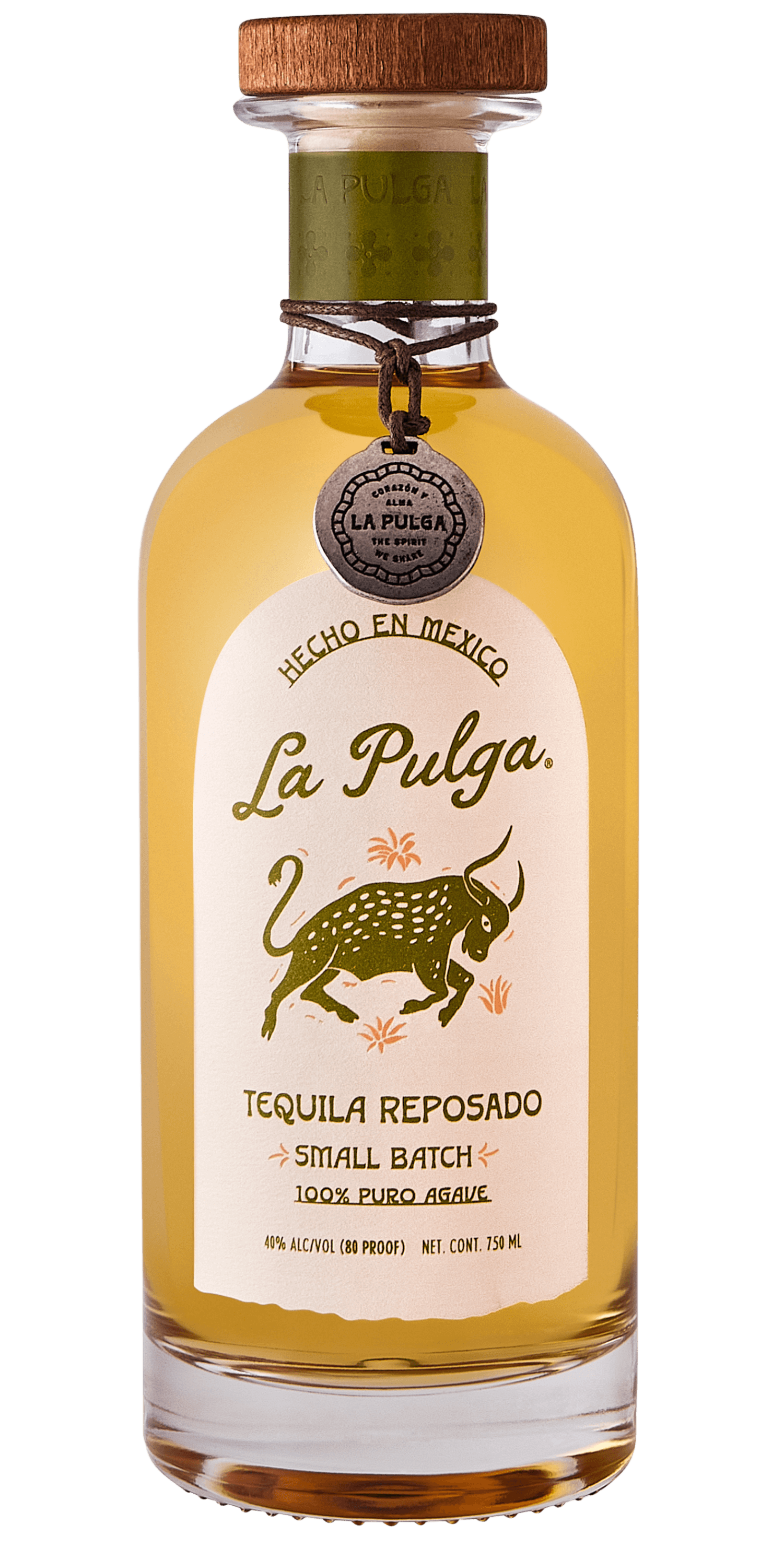 LA PULGA REPOSADO TEQUILA 750ML