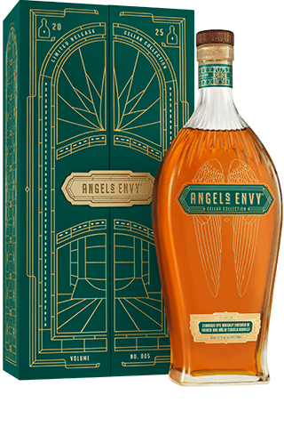 ANGELE'S ENVY RYE FINISHED IN PEACH BRANDY BARRLES VOL . 006