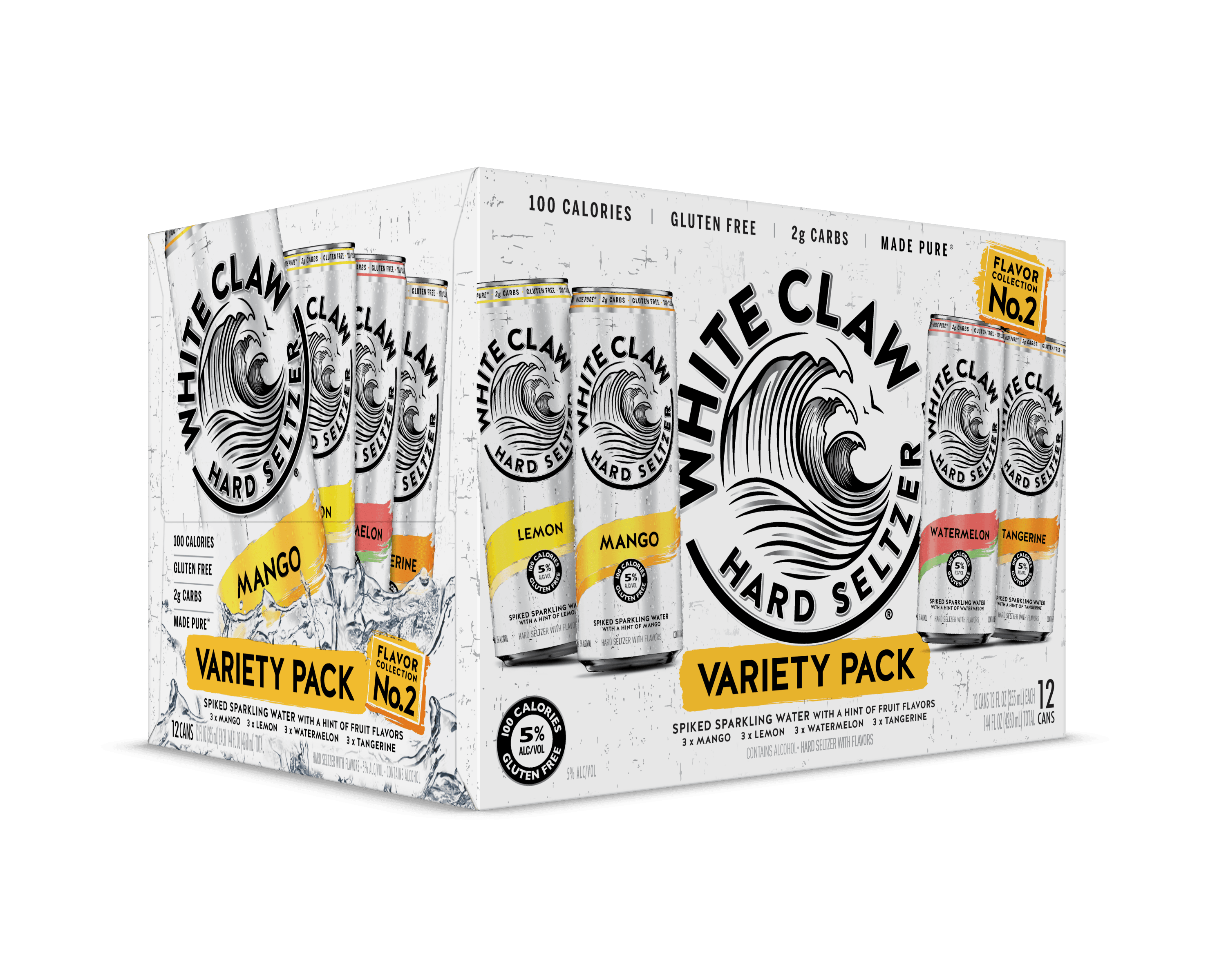 WHITE CLAW VARIETY #2 12PK 12OZ