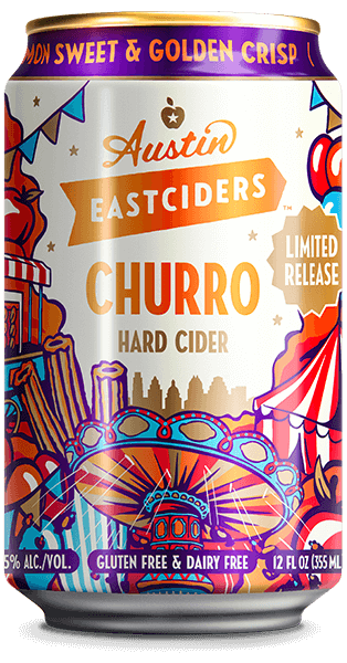 AUSTIN EAST CHURRO  CIDER 6PK